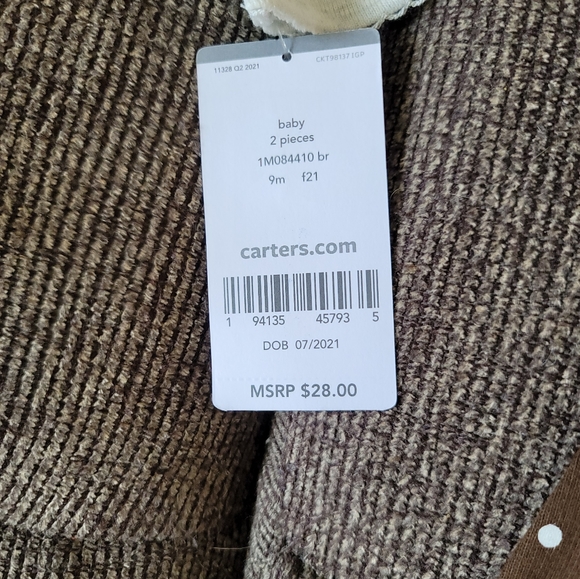 Carters Fall Set 9 months - Picture 5 of 5